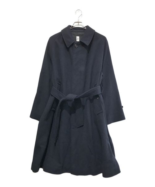 LE（エルイー）LE (エルイー) Wool Balcollar Coat ネイビー サイズ:1の古着・服飾アイテム