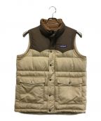 Patagoniaパタゴニア）の古着「SLINGSHOT DOWN VEST」｜ベージュ×ブラウン