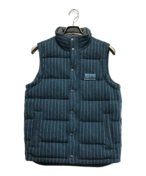 Patagonia（パタゴニア）Patagonia (パタゴニア) Quilt Again Vest ブルー サイズ:XSの古着・服飾アイテム