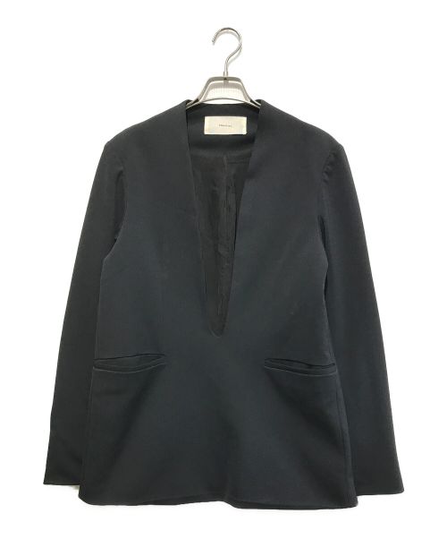 TODAYFUL（トゥデイフル）TODAYFUL (トゥデイフル) Uneck Pullover Jacket ブラック サイズ:36の古着・服飾アイテム