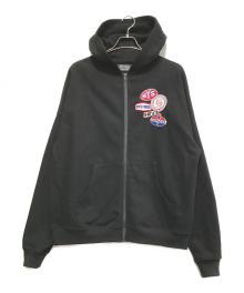 genzai×Hysteric Glamour（ゲンザイ×ヒステリックグラマー）の古着「WOMAN HOODIE」｜ブラック