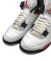 中古・古着 NIKE (ナイキ) AIR JORDAN 4 RETRO ホワイト×レッド サイズ:US 9：19000円