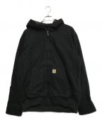 CarHarttカーハート）の古着「LOOSE FIT WASHED DUCK INSULATED ACTIVE JACKET」｜ブラック