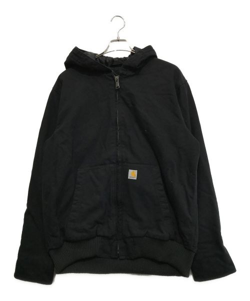 CarHartt（カーハート）CarHartt (カーハート) LOOSE FIT WASHED DUCK INSULATED ACTIVE JACKET ブラック サイズ:Lの古着・服飾アイテム