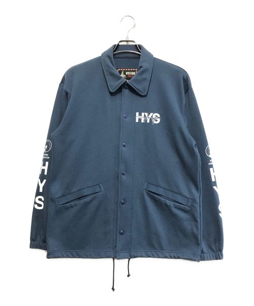 Hysteric Glamour（ヒステリックグラマー）Hysteric Glamour (ヒステリックグラマー) SOUND VIBRATIONコーチジャケット ネイビー サイズ:Sの古着・服飾アイテム