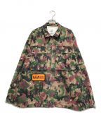 SUPREMEシュプリーム）の古着「17SS BDU Shirt」｜グリーン