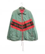 GUCCIグッチ）の古着「20SS シェリーラインデニムトラックジャケット」｜グリーン