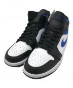 NIKEナイキ）の古着「AIR JORDAN 1 MID」｜ホワイト×ブルー