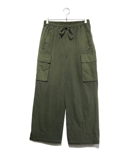 Porter Classic（ポータークラシック）Porter Classic (ポータークラシック) SUPER NYLON STRETCH PANTS カーキ サイズ:2の古着・服飾アイテム