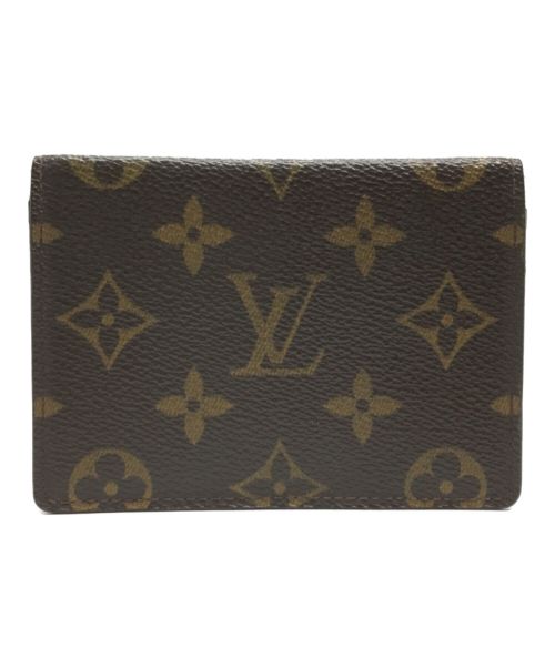 LOUIS VUITTON（ルイ ヴィトン）LOUIS VUITTON (ルイ ヴィトン) ポルト2カルト・ヴェルティカル ブラウン サイズ:ーの古着・服飾アイテム