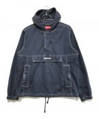 SUPREMEシュプリーム）の古着「16AW Contrast Stitch Twill Pullover」｜ネイビー