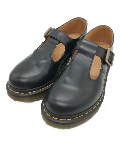 Dr.Martens（ドクターマーチン）Dr.Martens (ドクターマーチン) POLLEY Tバーシューズ ブラック サイズ:UK 4の古着・服飾アイテム