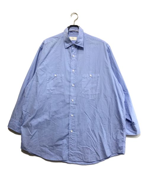 HERILL（ヘリル）HERILL (ヘリル) 23SS Suvin Work shirts ブルー サイズ:2の古着・服飾アイテム