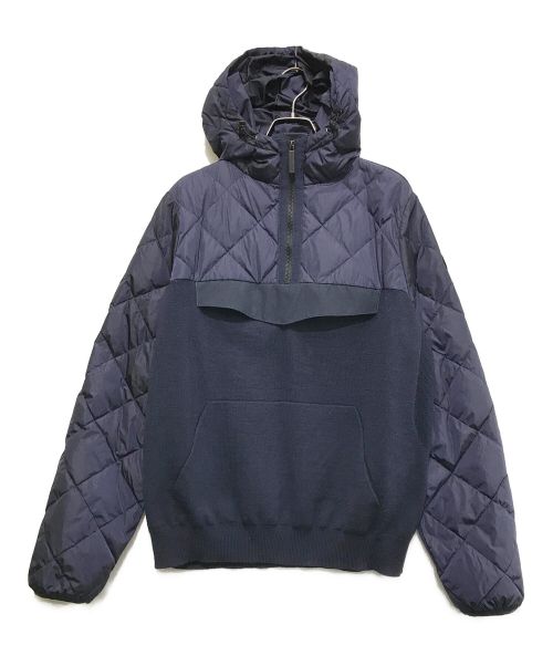 CANADA GOOSE（カナダグース）CANADA GOOSE (カナダグース) KNIT ANORAK HYBRIDGE ネイビー サイズ:Lの古着・服飾アイテム