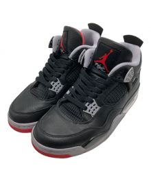 NIKE（ナイキ）の古着「Air Jordan 4 Retro "Bred Reimagined"」｜ブラック×レッド