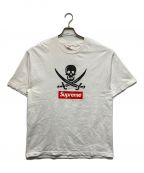 SUPREME×NEIGHBORHOODシュプリーム×ネイバーフッド）の古着「Skull Box Logo Tee」｜ホワイト