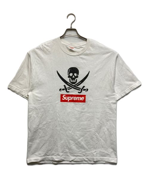 SUPREME（シュプリーム）SUPREME (シュプリーム) NEIGHBORHOOD (ネイバーフッド) Skull Box Logo Tee ホワイト サイズ:XLの古着・服飾アイテム