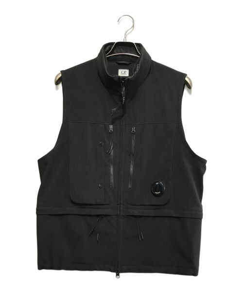 C.P COMPANY（シーピーカンパニー）C.P COMPANY (シーピーカンパニー) 24SS C.P. Shell-R Utility Vest ブラック サイズ:48の古着・服飾アイテム