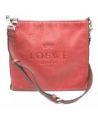 LOEWEロエベ）の古着「ヘリテージショルダーバッグ」｜レッド