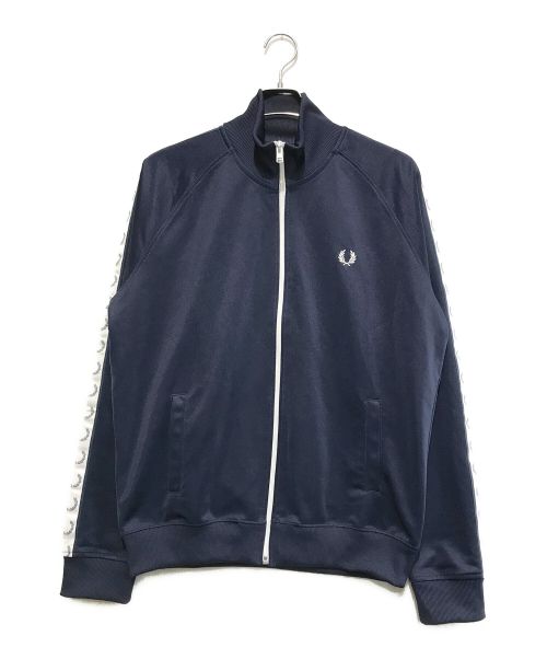 FRED PERRY（フレッドペリー）FRED PERRY (フレッドペリー) Taped Track Jacket ネイビー サイズ:Lの古着・服飾アイテム