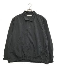 UNIVERSAL PRODUCTS.（ユニバーサルプロダクツ）の古着「NYLON SHELL COACH JACKET」｜ブラック