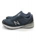 NEW BALANCE (ニューバランス) M990NV5 ネイビー サイズ:US 8 1/2：7000円