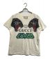 GUCCI（グッチ）の古着「タイガープリントTシャツ」｜アイボリー