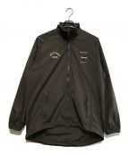 F.C.R.B.×Jazzy Sportエフシーアールビー×ジャジースポート）の古着「LONG TAIL WARM UP JACKET」｜ブラック