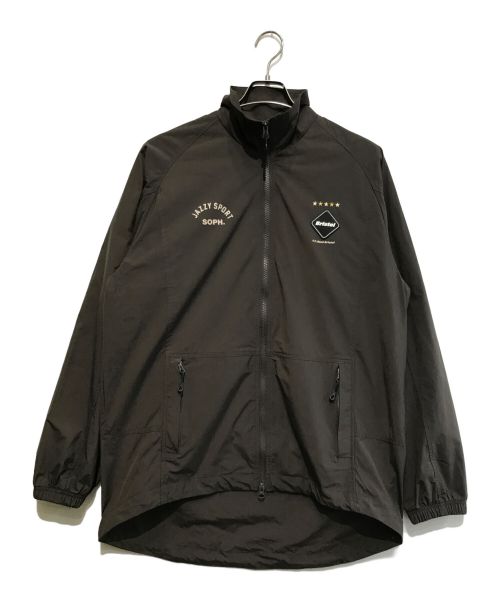 F.C.R.B.（エフシーアールビー）F.C.R.B. (エフシーアールビー) JAZZY SPORT (ジャジースポート) LONG TAIL WARM UP JACKET ブラック サイズ:Lの古着・服飾アイテム