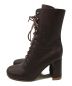 MARYAM NASSIR ZADEH (マリアムナッシアーザデー) LACE UP BOOT W 9CM HEEL ブラウン サイズ:37：11000円