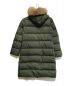 MONCLER (モンクレール) メッシーナ ダウンコート オリーブ：14000円