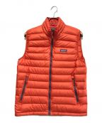 Patagoniaパタゴニア）の古着「21AW M's Down Sweater Vest」｜オレンジ