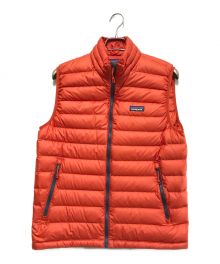 Patagonia（パタゴニア）の古着「21AW M's Down Sweater Vest」｜オレンジ