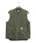 CarHarttカーハート）の古着「CLASSIC VEST」｜グリーン