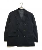 CAHLUMNカウラム）の古着「Merino WooL Saxony Double Breasted Blazer」｜ネイビー