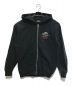 X-LARGE（エクストララージ）の古着「NIGHT VISION ZIP UP HOODED」｜ブラック