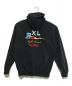 X-LARGE (エクストララージ) NIGHT VISION ZIP UP HOODED ブラック サイズ:M：9000円