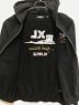 中古・古着 X-LARGE (エクストララージ) NIGHT VISION ZIP UP HOODED ブラック サイズ:M：9000円