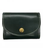 GLENROYALグレンロイヤル）の古着「FLAP SMALL PURSE」｜グリーン