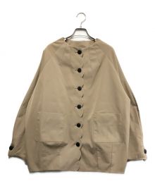 rosy monster（ロージーモンスター）の古着「maru scallop springcoat」｜ベージュ