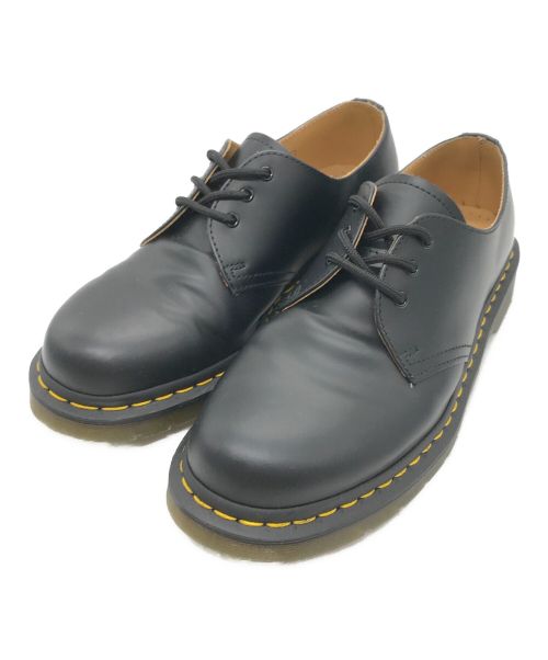 Dr.Martens（ドクターマーチン）Dr.Martens (ドクターマーチン) 3ホールシューズ ブラック サイズ:UK 7の古着・服飾アイテム