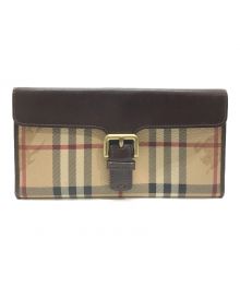 BURBERRY LONDON（バーバリーロンドン）の古着「長財布」｜ベージュ