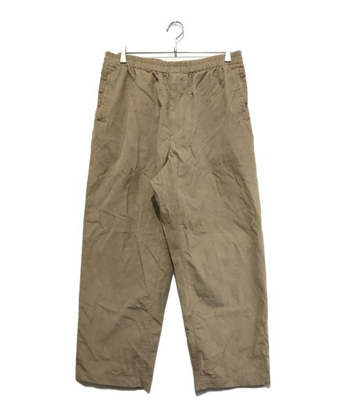 UNIVERSAL PRODUCTS.（ユニバーサルプロダクツ）UNIVERSAL PRODUCTS. (ユニバーサルプロダクツ) SUMMER CORDUROY EASY SLACKS ベージュ サイズ:3の古着・服飾アイテム