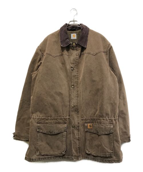 CarHartt（カーハート）CarHartt (カーハート) 古着ダックジャケット ブラウン サイズ:ーの古着・服飾アイテム