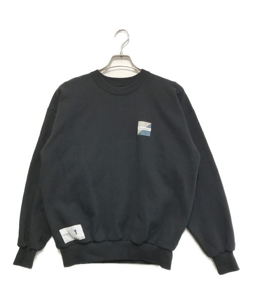 DESCENDANT（ディセンダント）DESCENDANT (ディセンダント) 24SS MAHIMAHI CREW NECK ブラック サイズ:1の古着・服飾アイテム