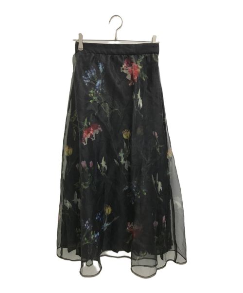 Ameri（アメリ）AMERI (アメリ) SOFIA ORGANZA LAYERED SKIRT ブラック サイズ:Mの古着・服飾アイテム