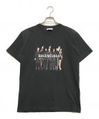 BALENCIAGAバレンシアガ）の古着「REAL BALENCIAGA TEE」｜ブラック