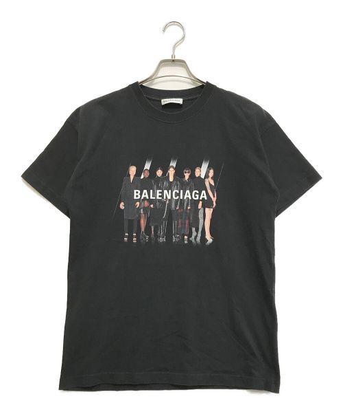 BALENCIAGA（バレンシアガ）BALENCIAGA (バレンシアガ) REAL BALENCIAGA TEE ブラック サイズ:Sの古着・服飾アイテム