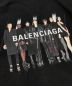 中古・古着 BALENCIAGA (バレンシアガ) REAL BALENCIAGA TEE ブラック サイズ:S：35000円