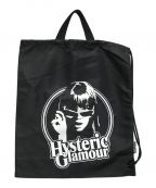 Hysteric Glamourヒステリックグラマー）の古着「ワンショルダーナップサック」｜ブラック